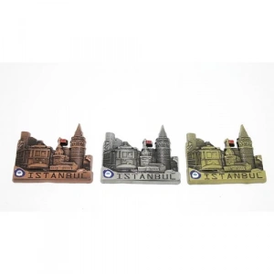 Metal İstanbul Temalı Yöresel Magnet Model 3