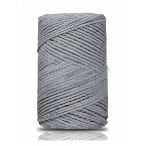 Pamuk Makrome 2 mm Gri