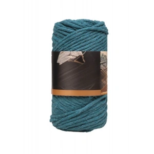 Pamuk Makrome 4 mm İp Petrol