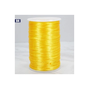 Sıçan Kuyruğu İp 2 mm Sarı 100mt