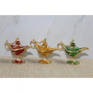 Swarovski Taşlı Minik Figür - Alaaddinin Lambası