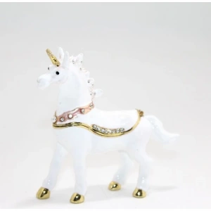 Swarovski Taşlı Tekli Unicorn Figürü