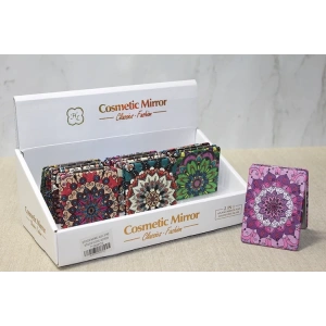 Taşlı El Aynası Dikdörtgen İnce Alk3742