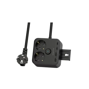 Termal Akım Korumalı Isıya Dayanıklı 2’li Du Tipi Priz 2x Usb 2x Type-c