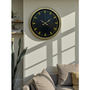 Zentime Vintage 40 Cm Metal Modern Duvar Saati