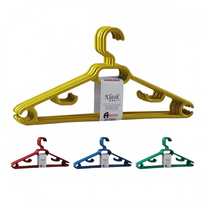 A Form Klasik Sabit Başlı Elbise Askısı