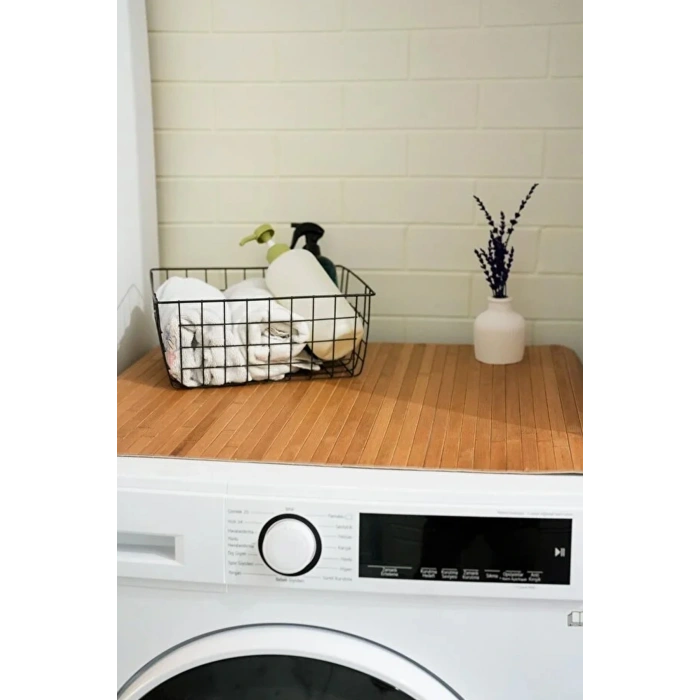 Bambu Banyo Matı Kaydırmaz Çok Amaçlı Mat 70x45 cm