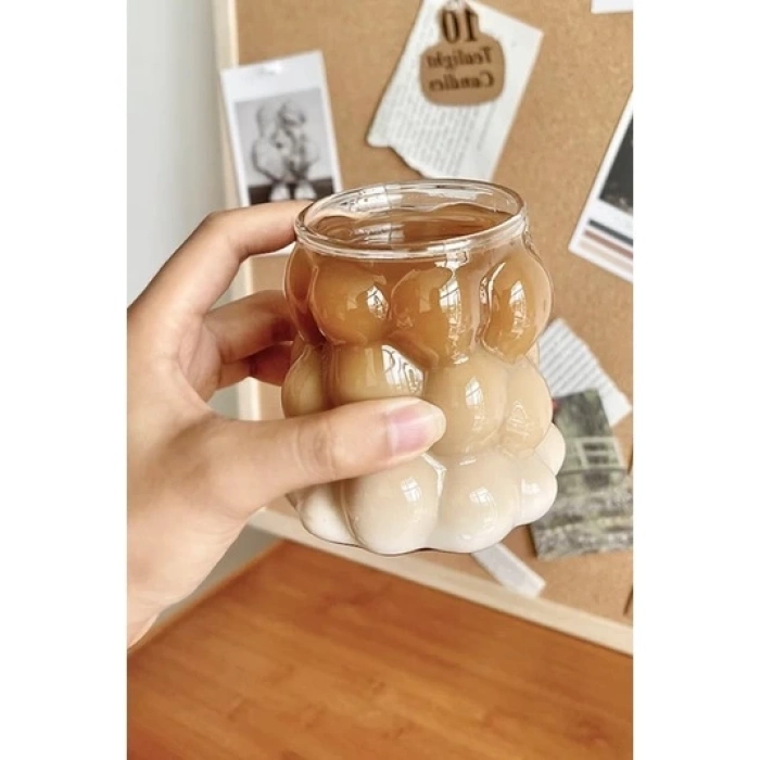 Borosilikat Cam Üzüm Bardak Tekli