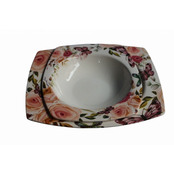 Dijital Desen Kare Salata Kasesi