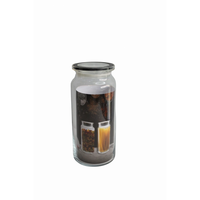 Glasscom Kapaklı Kavanoz 1400cc