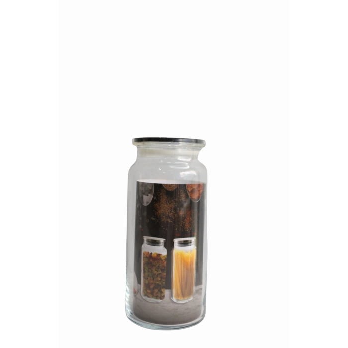 Glasscom Kapaklı Kavanoz 1400cc