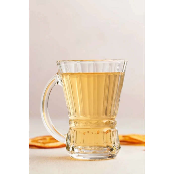 Lav Venüs 6lı Kulplu Çay Bardağı