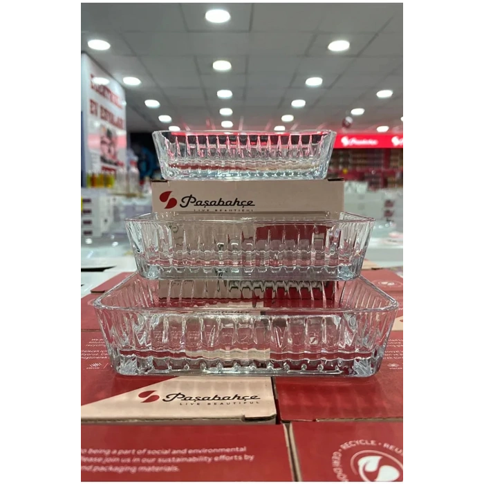 Paşabahçe Frezya 530323 Servis Tabak 3lü