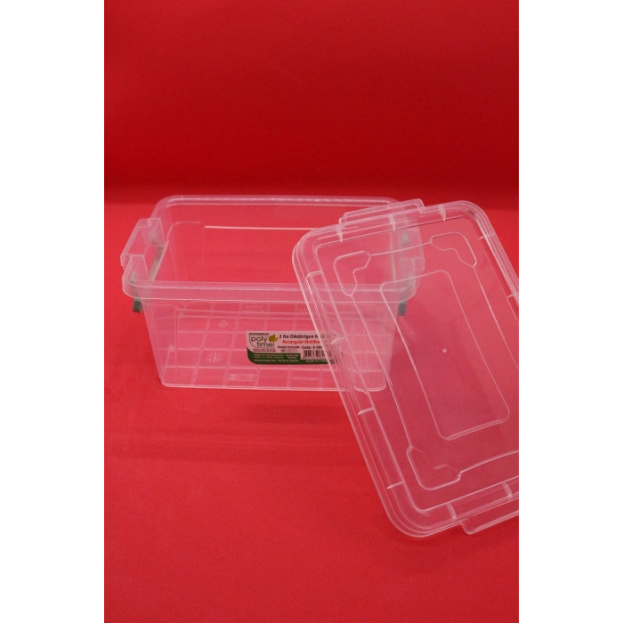 Poly Time Saklama Kabı Dikdörtgen