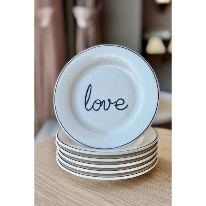 Porland Hope 6lı Düz Tabak 17 Cm