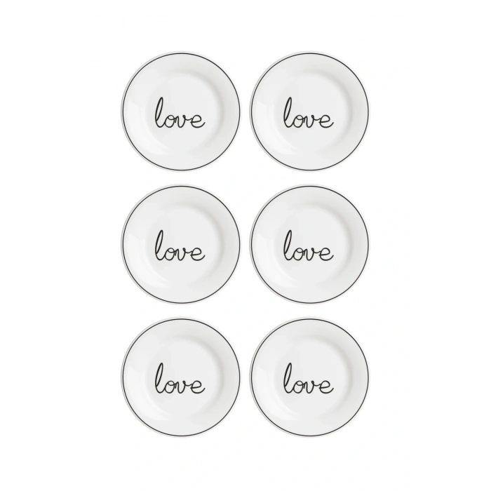 Porland Hope 6lı Düz Tabak 17 Cm