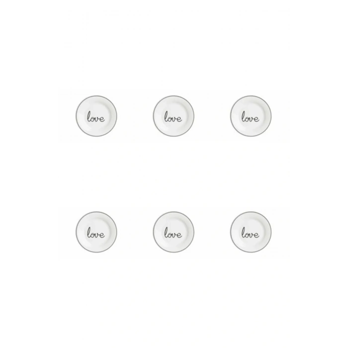 Porland Hope 6lı Düz Tabak 17 Cm