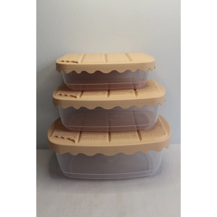 Sunplast Choco Saklama Kabı 3lü Sc-4275