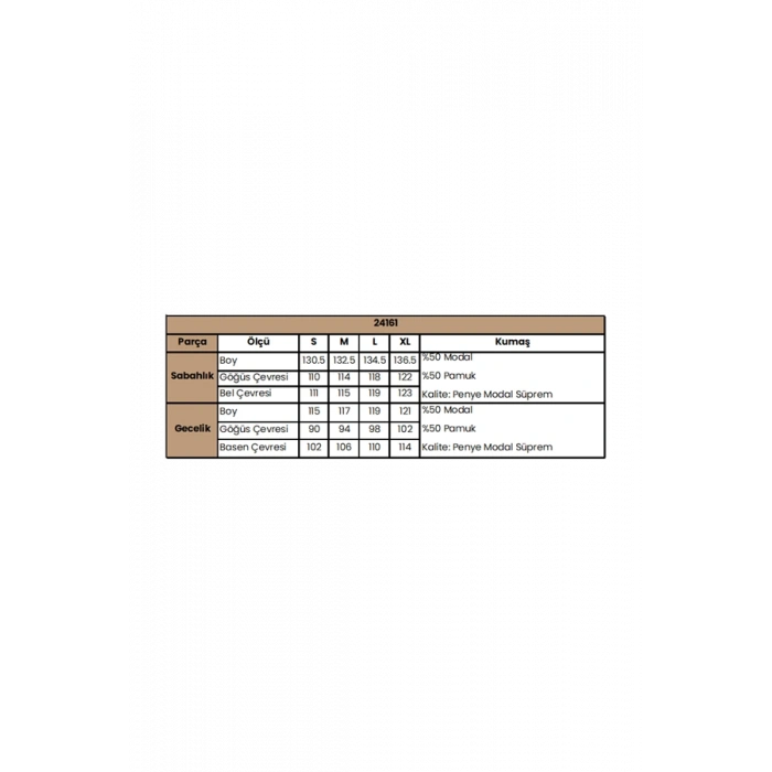 Will Like Çiçek ve Yaprak Desenli Dantelli ve Dekolteli Sabahlık Takımı