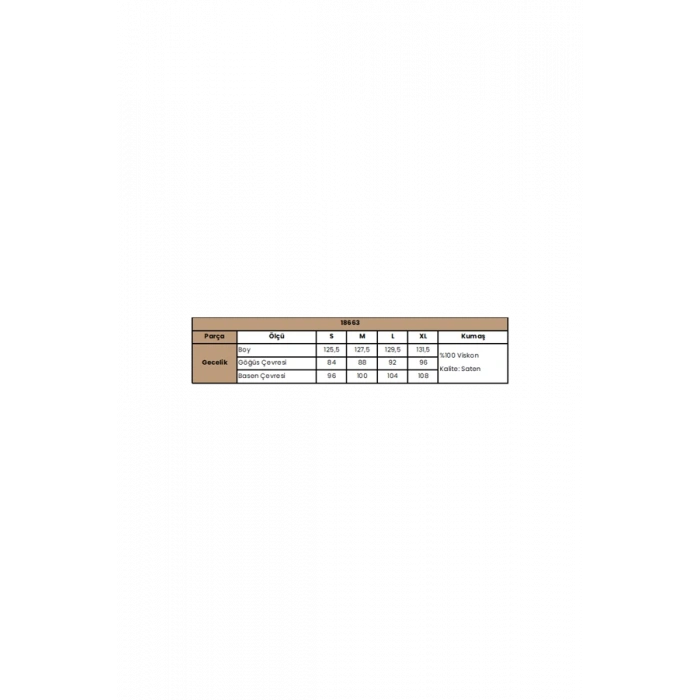 Will Like Göğüs ve Sırt Dekolteli Dantelli ve Yırtmaçlı Saten Gecelik