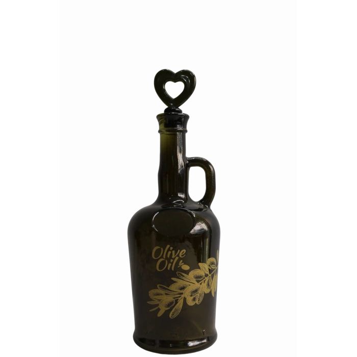 Zeytindalı Desenli Galon Yağlık 750cc