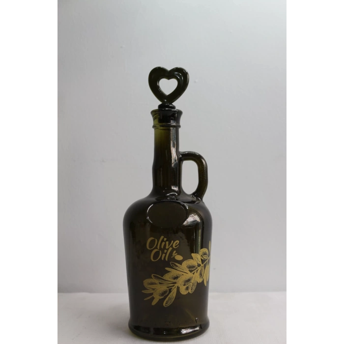 Zeytindalı Desenli Galon Yağlık 750cc