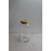 Bambu kapaklı Cam Kavanoz 1100ml