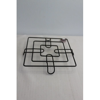 Balsa Ayaklı Metal Siyah Kare Nihale