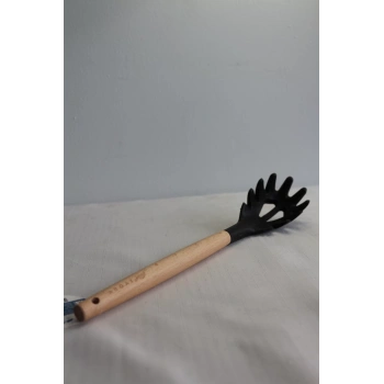 Ivory Bambu Saplı Silikon Salata Kaşık