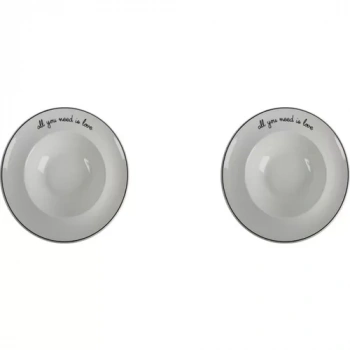Porland Hope Çukur Tabak 26cm 2li