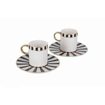 Porland Palms Kahve Takımı 4 Parça