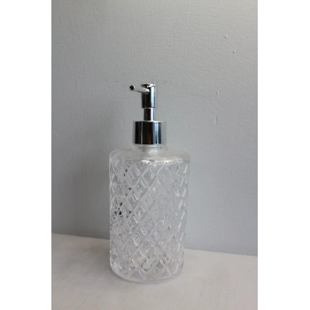Glasscom Silindirik Sıvı Sabunluk