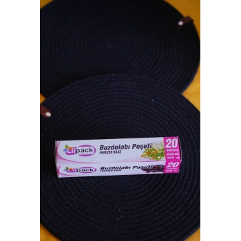 Liipack Büyük Boy 20li Buzdolabı Poşeti 30x45cm