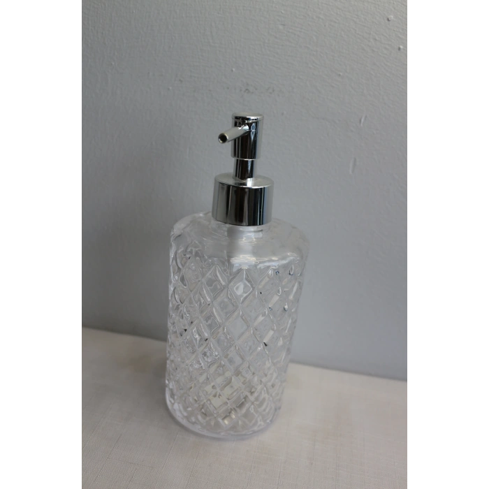 Glasscom Silindirik Sıvı Sabunluk