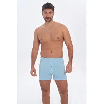 Will Like Erkek Pamuklu Önden Düğmeli Klasik Bokser