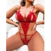 Will Like Dantel Detaylı Kırmızı Fantezi Body