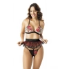 Will Like Nakış Detaylı Fantazi Sütyen Tanga String Takımı