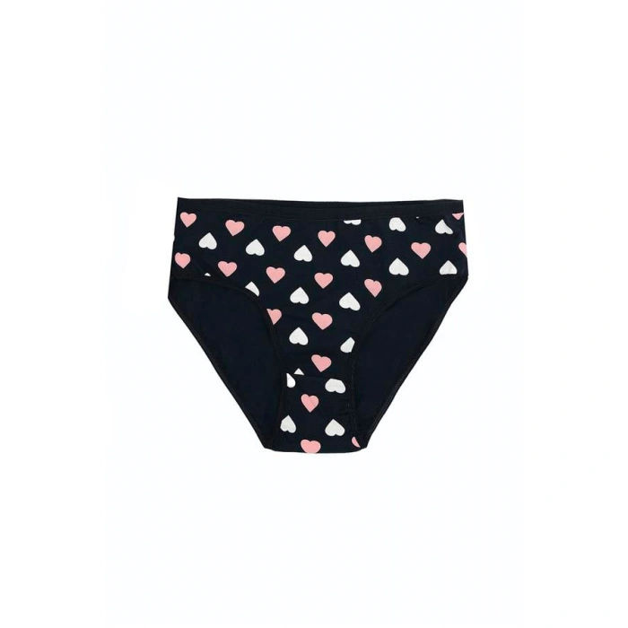 Will Like Büyük Beden Pamuklu Likralı Karışık Renkli 3lü Külot