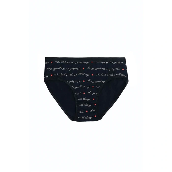 Will Like Büyük Beden Pamuklu Likralı Karışık Renkli 3lü Külot