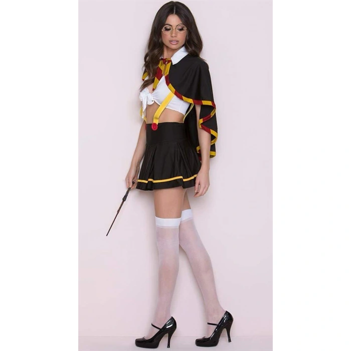 Will Like Siyah Harry Potter Cadılar Bayramı Kostümü