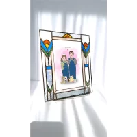 Vitray Fotoğraf Çerçevesi