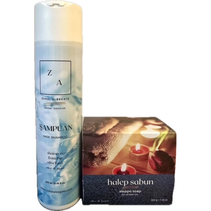 AVANTAJLI SAÇ BAKIM SETİ: HALEP ŞAMPUAN + HALEP SABUN