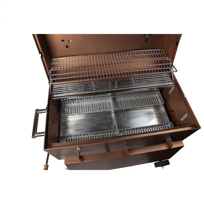 IGRILL Barbekü 1000 mm Kömürlü Mangal (Kahverengi)