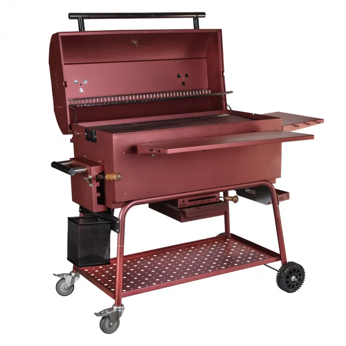 IGRILL Barbekü 1000 mm Kömürlü Mangal (Kırmızı)