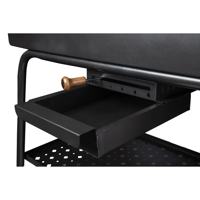 IGRILL Barbekü 1000 mm Kömürlü Mangal (Siyah)