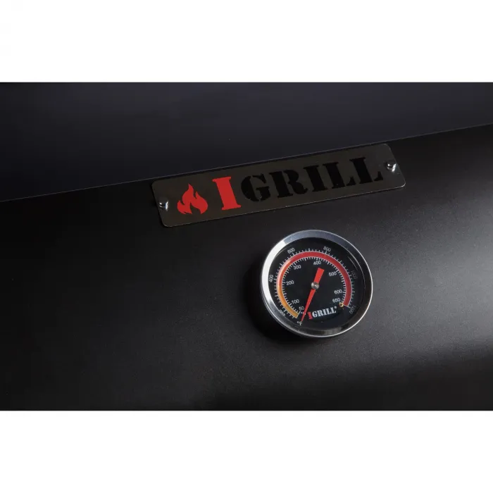 IGRILL Barbekü 1000 mm Kömürlü Mangal (Siyah)