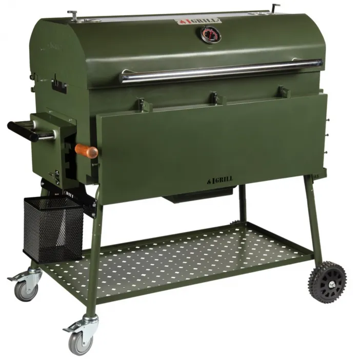 IGRILL Barbekü 1000 mm Kömürlü Mangal (Yeşil)