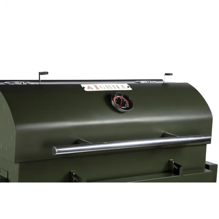 IGRILL Barbekü 1000 mm Kömürlü Mangal (Yeşil)