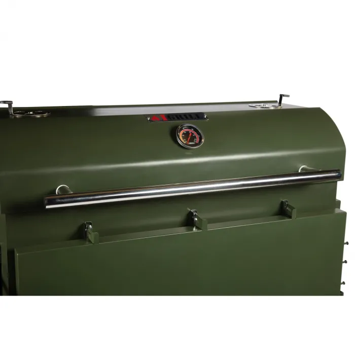 IGRILL Barbekü 1000 mm Kömürlü Mangal (Yeşil)