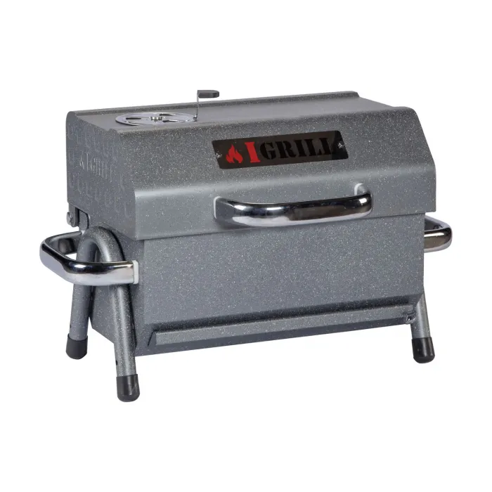 IGRILL Barbekü Cube 402 mm Kömürlü Mangal (Gri)